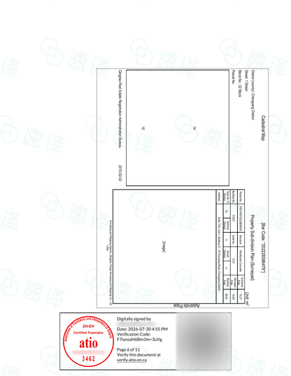 加拿大安省 ATIO 房产证、不动产权证（整本）