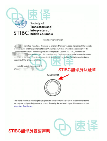 Translation services provided by STIBC certified translators from British Columbia, Canada.